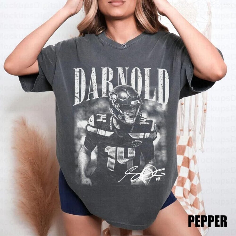 Sam Darnold Vintage 90s Shirt , Game Day Bootleg Tee